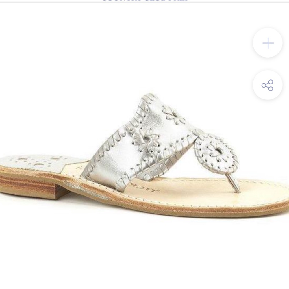 Silver Classic Jack Rogers